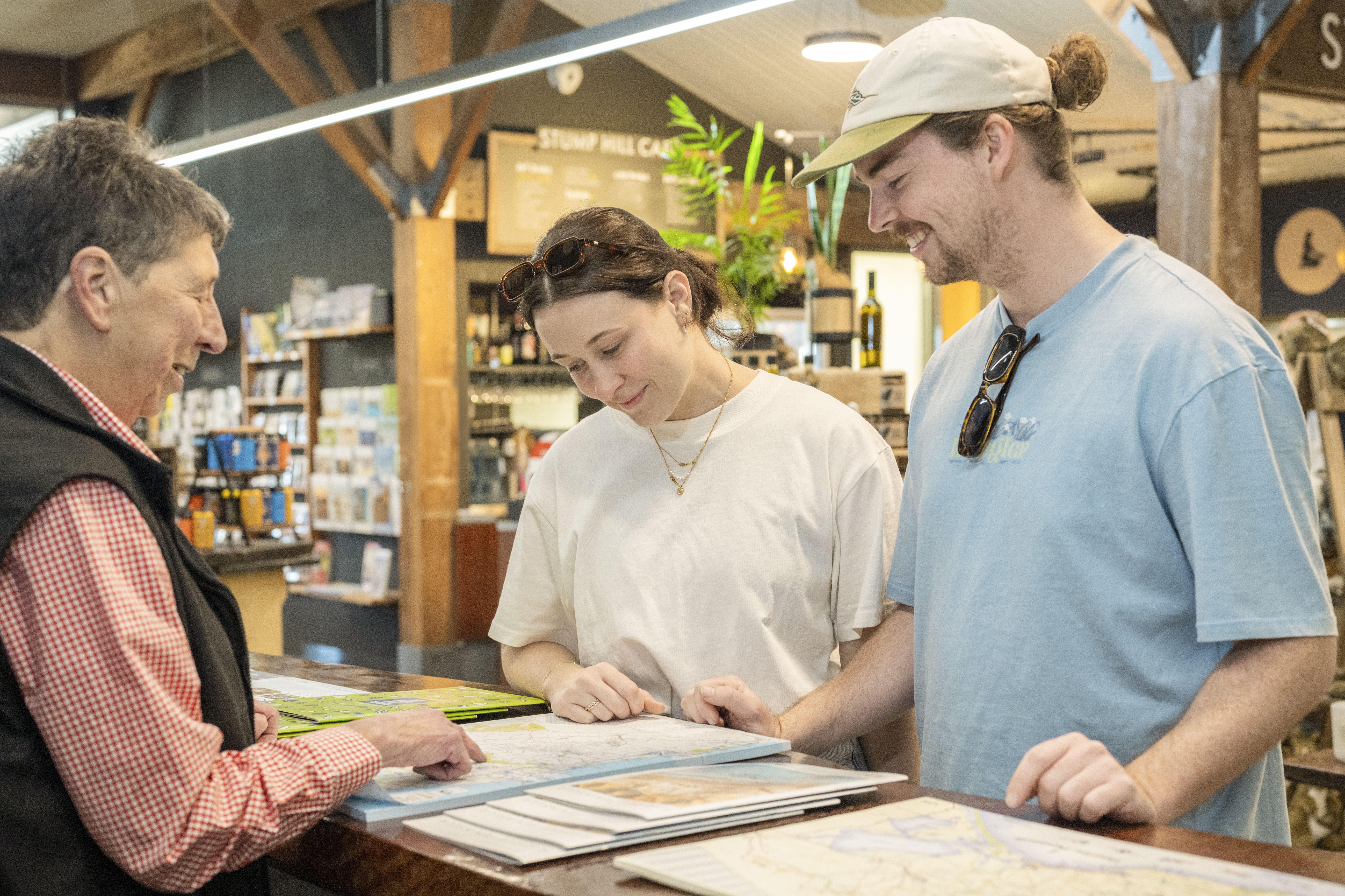 Visitor Centre in McLaren Vale showing visitor map