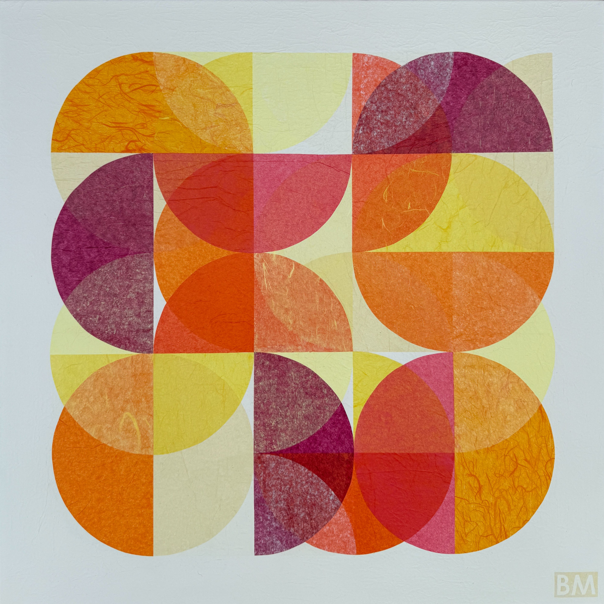 Layered Impressions exhibition by Bridget McArthur