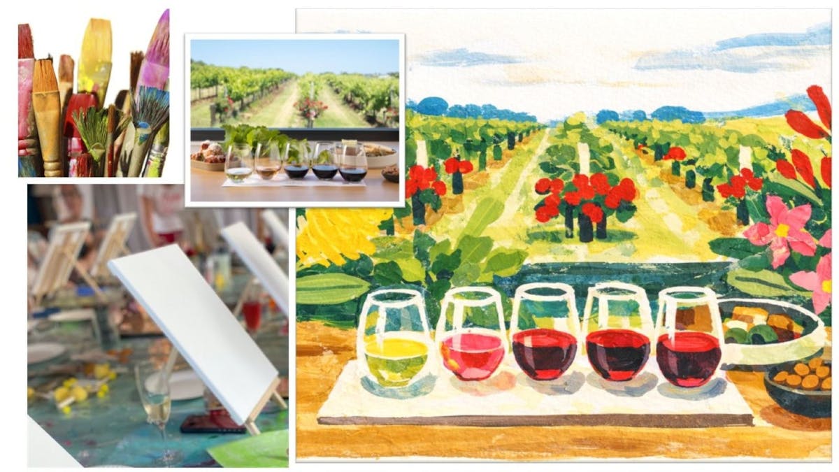 'Paint the Landscape, Taste the Terroir' - An immersive experience